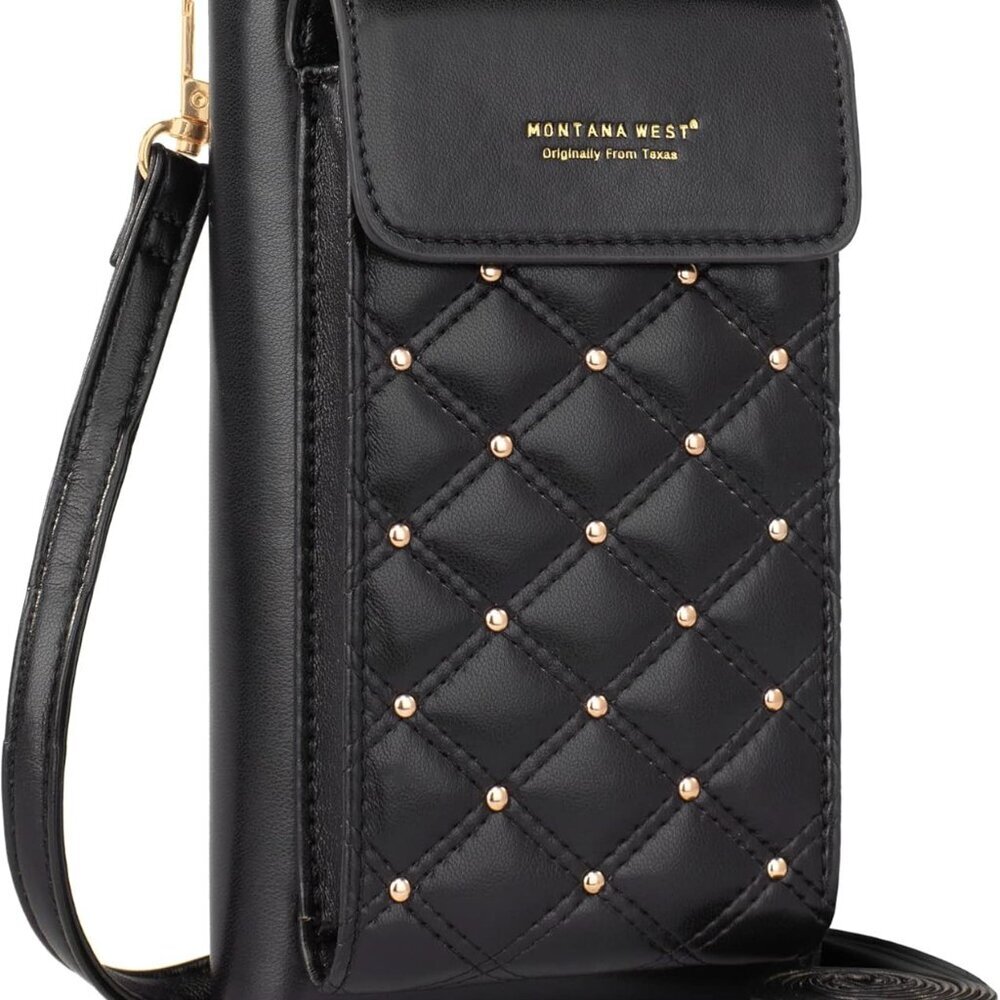 Small Crossbody Cell Phone Purse for Women RFID Blocking Cellphone Wallet